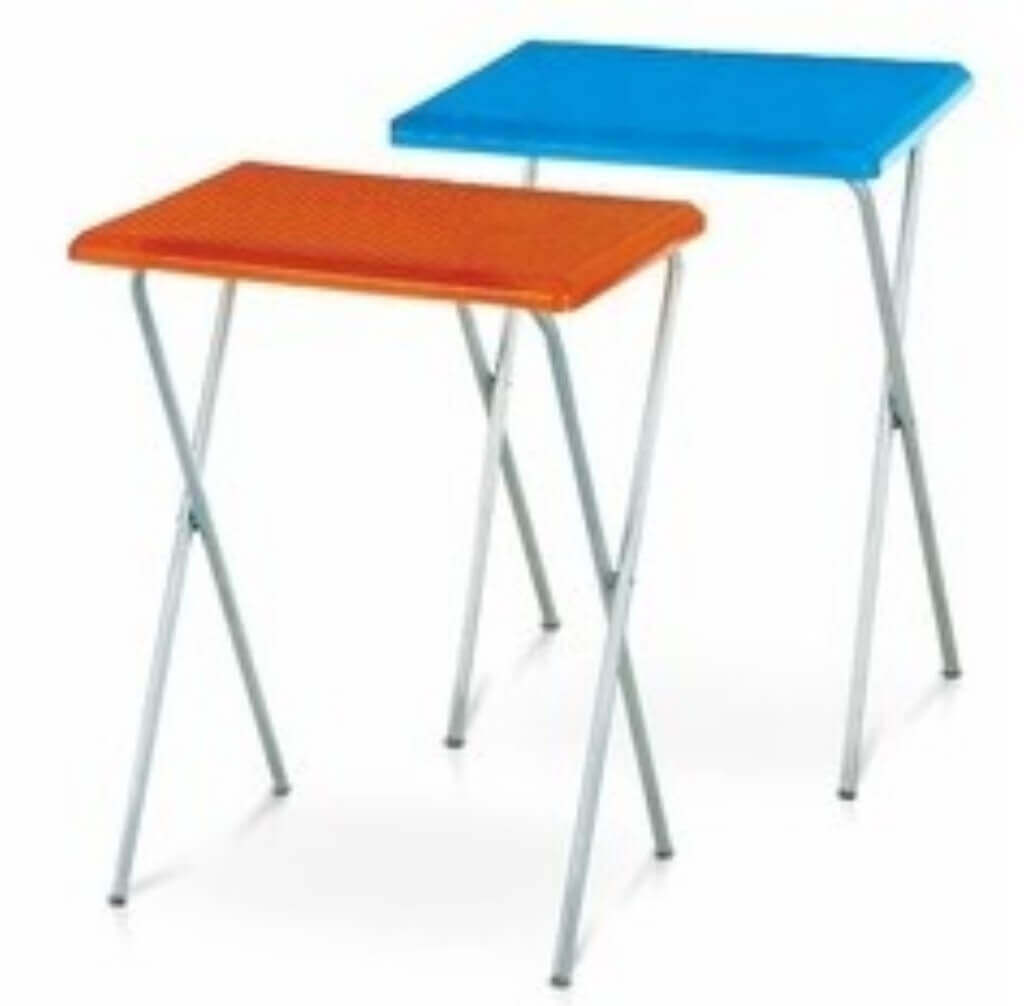 Tavolino Da Campeggio Pieghevole In PVC | Regolabile In Altezza | Leggero E Portatile - Foto 11