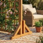 piedino doppio sostegno grigliax30