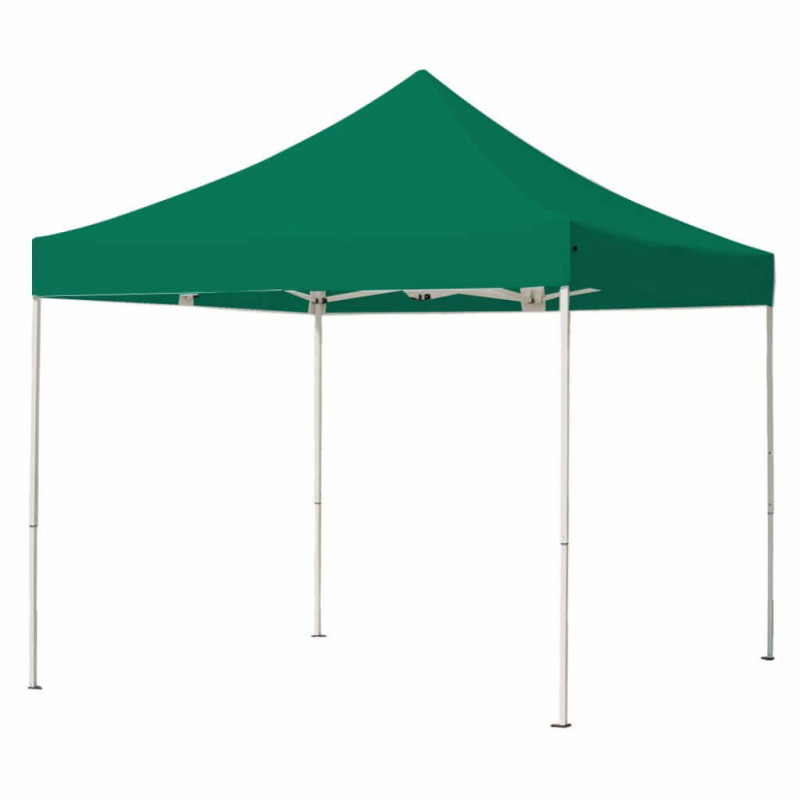 DIADEMA - gazebo pieghevole e richiudibile completo di sacca protettiva in acciaio 3 x 3 m