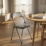 LUCIE - sedia pieghevole salvaspazio opaca