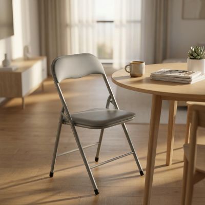 LUCIE - sedia pieghevole salvaspazio opaca