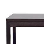 GARRETT - tavolo da pranzo moderno allungabile a libro 90 cm