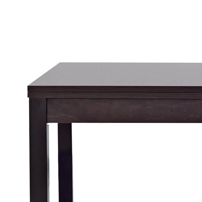 GARRETT - tavolo da pranzo moderno allungabile a libro 90 cm