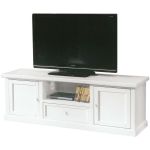 CLAYTON - mobile porta tv in legno massello cm 45 x 160 x 56 h