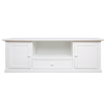 CLAYTON - mobile porta tv in legno massello cm 45 x 160 x 56 h