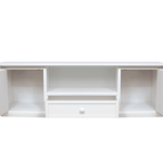 CLAYTON - mobile porta tv in legno massello cm 45 x 160 x 56 h