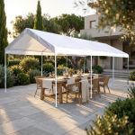 ATHESIS - gazebo per auto in acciaio