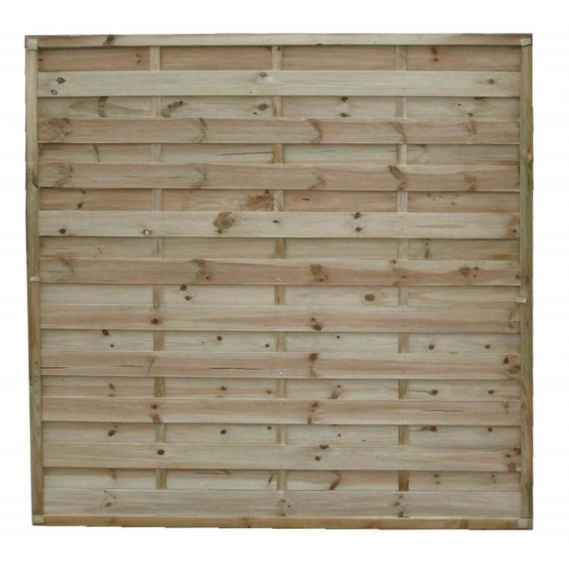 Frangivento da giardino in legno di pino impregnato in autoclave 90 x 180 cm