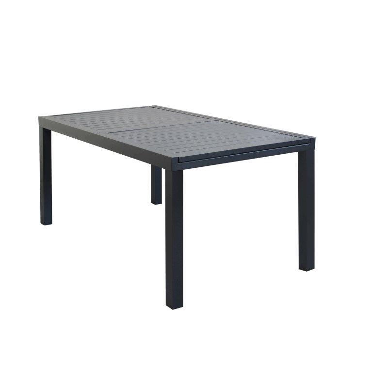 DEXTER - tavolo da giardino allungabile in alluminio da 160 x 90 cm