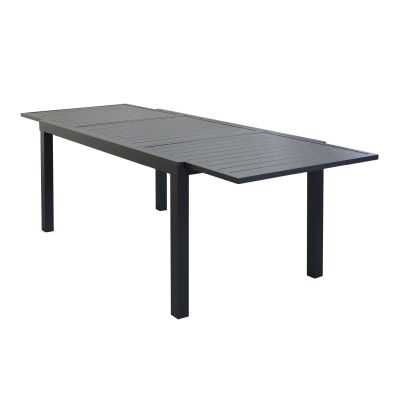DEXTER - tavolo da giardino allungabile in alluminio da 160 x 90 cm