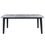URANUS - tavolo da giardino in alluminio e laminato ad pressione hpl