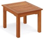 RIACO - tavolino quadrato da giardino in legno massiccio di acacia