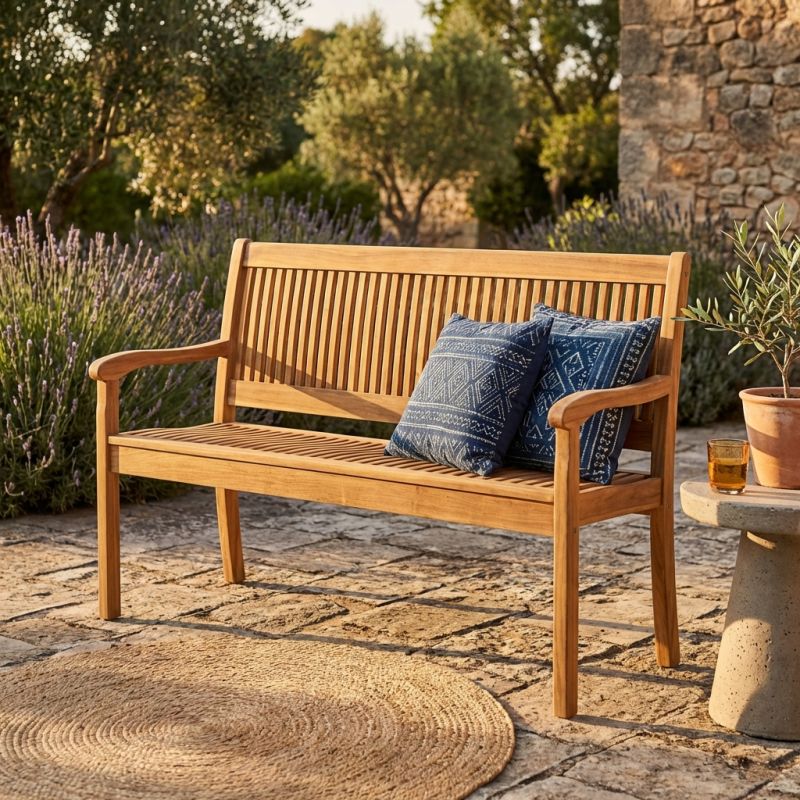 MATARA - panca da giardino in legno massiccio di acacia