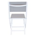 GAJA - sedia da giardino in alluminio e textilene pieghevole salvaspazio