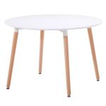 THOMAS - tavolo da pranzo scandinavo rotondo