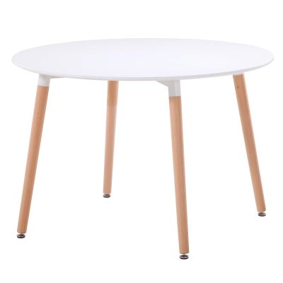 THOMAS - tavolo da pranzo scandinavo rotondo