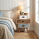 ADELINE - mobiletto 3 cassetti in mdf multicolor