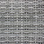 XENO - salotto da giardino completo di cuscini intreccio in rattan sintetico