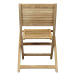 ORATOR - sedia da giardino pieghevole in legno di teak
