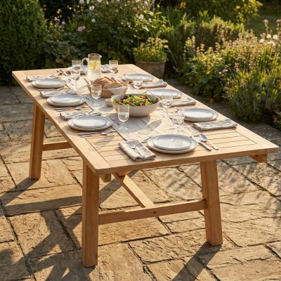 ORATOR - tavolo da giardino allungabile in teak