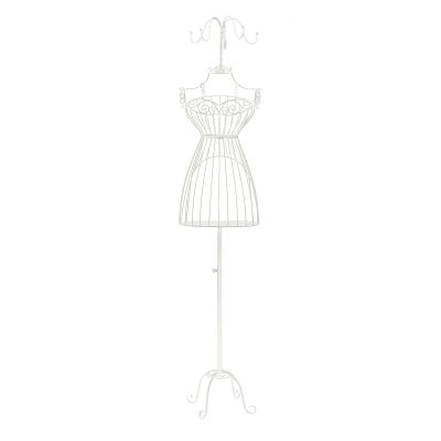 appendiabiti da terra stile provenzale in ferro verniciato cm 38 x 29 x 176 h