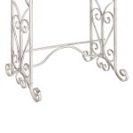 porta asciugamani stile provenzale in ferro verniciato cm 44 x 34 x 90 h