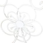 ELEONORE - scaffale 4 piani stile provenzale in ferro verniciato