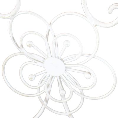 ELEONORE - scaffale 4 piani stile provenzale in ferro verniciato