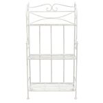 DORIANE - scaffale 3 piani stile provenzale in ferro verniciato