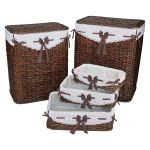 CINCO - sei 5 cesti porta biancheria