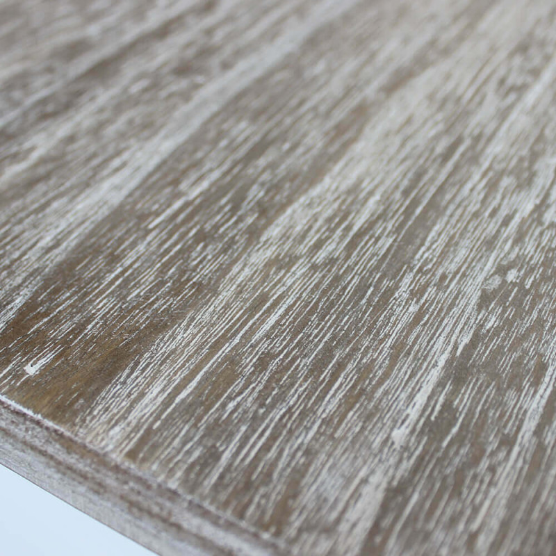 CARINE - cassettiera 5 cassetti in legno di paulownia shabby chic