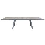 SPLENDOR - tavolo da giardino allungabile in alluminio