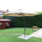 VERSUS - ombrellone da giardino decentrato