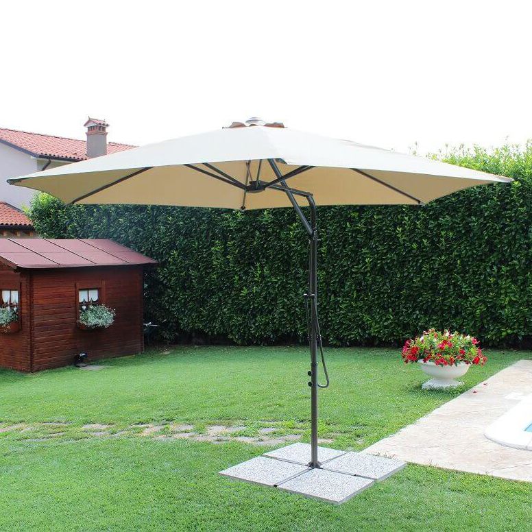 VERSUS - ombrellone da giardino decentrato