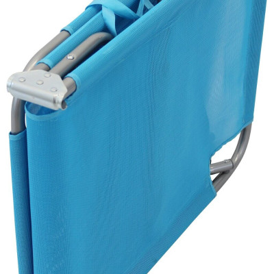 brandina pieghevole prendisole da mare e campeggio in acciaio cm 188 x 55 x 24,5 h
