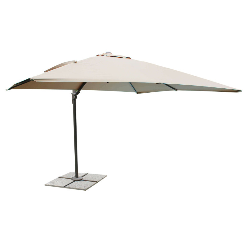 MERIDIES - ombrellone da giardino decentrato 2,5 x 2,5 m
