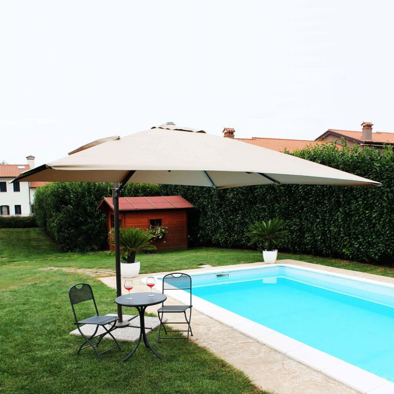 MERIDIES - ombrellone decentrato 3 x 3 m