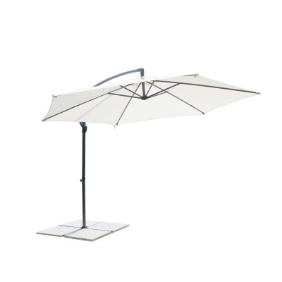 DELPHINUS - ombrellone da giardino decentrato