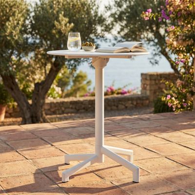 OPERA - tavolo da giardino in acciaio diametro 60