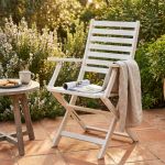 SORTIS - poltrona da giardino pieghevole in legno massiccio di acacia