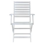 SORTIS - poltrona da giardino pieghevole in legno massiccio di acacia