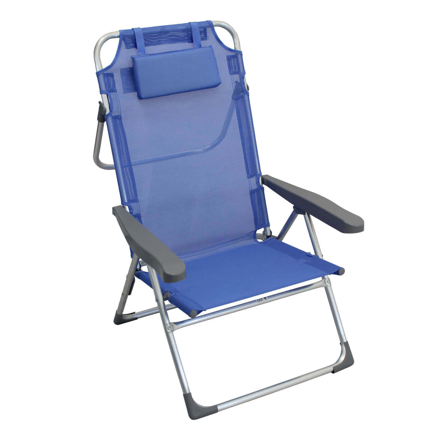 Spiaggina Reclinabile In Alluminio Con Cuscino - Per Mare E Giardino - Foto 3