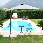 VERSUS - ombrellone da giardino decentrato