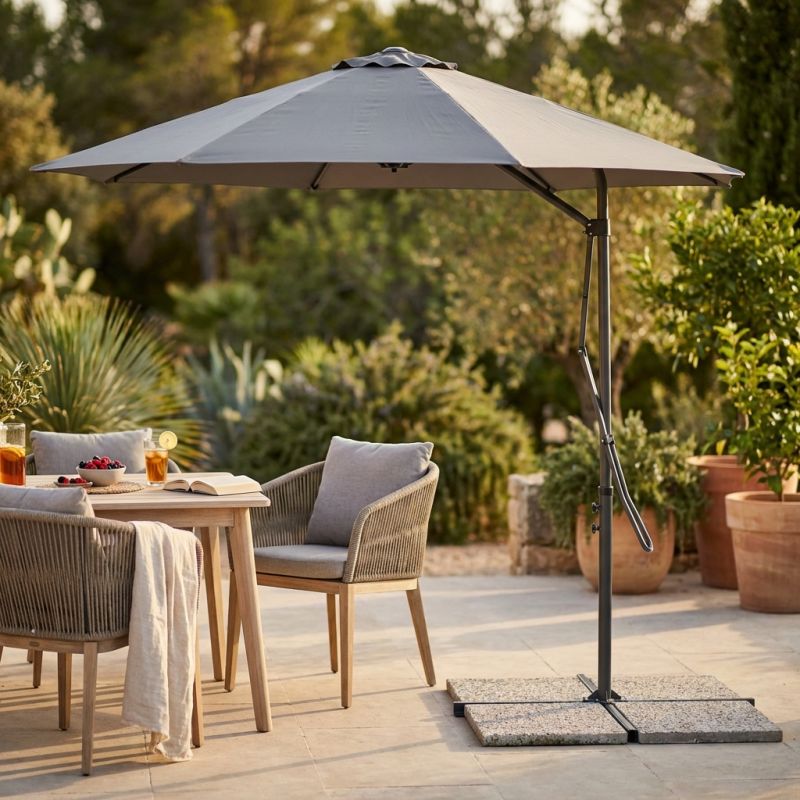 VERSUS - ombrellone da giardino decentrato