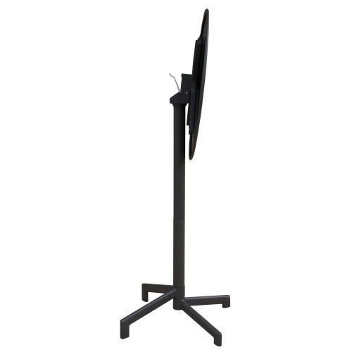 OPERA - set tavolo in metallo cm Ø 60 x 102 h con 2 sgabelle Opera