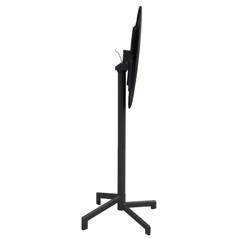 OPERA - set tavolo in metallo cm Ø 60 x 102 h con 2 sgabelle Opera