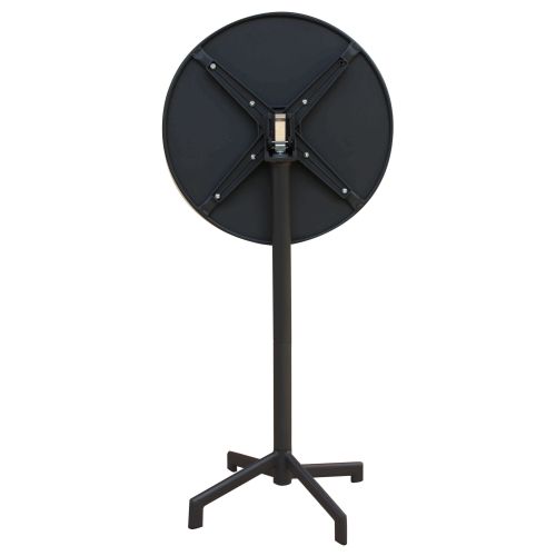 OPERA - set tavolo in metallo cm Ø 60 x 102 h con 2 sgabelle Opera