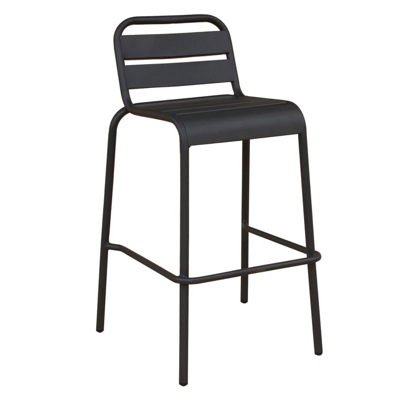 OPERA - set tavolo in metallo cm Ø 60 x 102 h con 2 sgabelle Opera