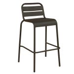 OPERA - set tavolo in metallo cm Ø 60 x 102 h con 2 sgabelle Opera