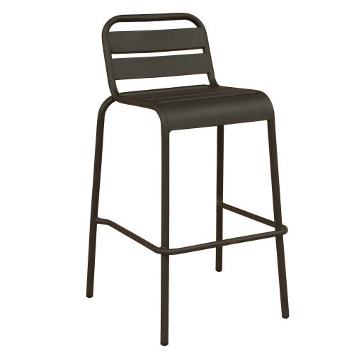 OPERA - set tavolo in metallo cm Ø 60 x 102 h con 2 sgabelle Opera